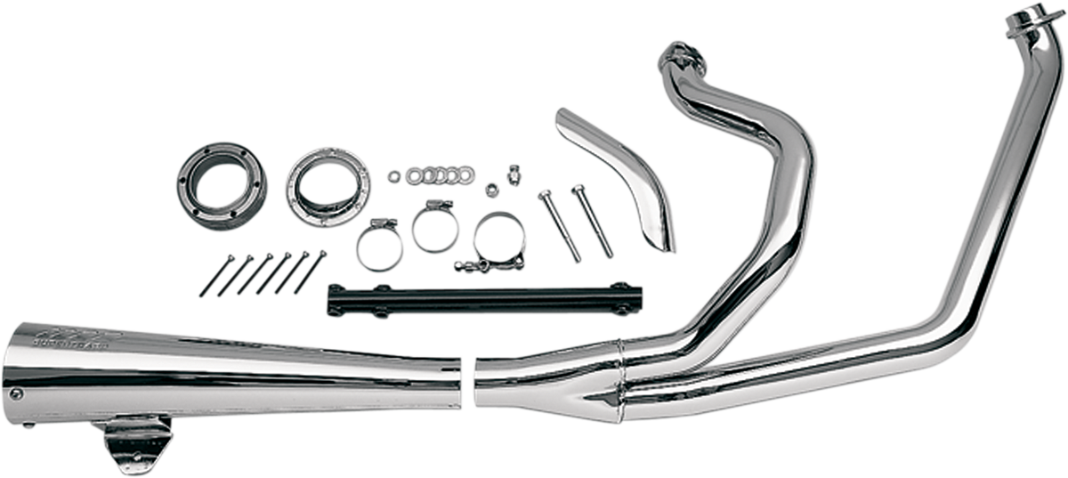 SUPERTRAPP 2:1 Exhaust - Sportster XL '86-'03 - Polished 826-70884