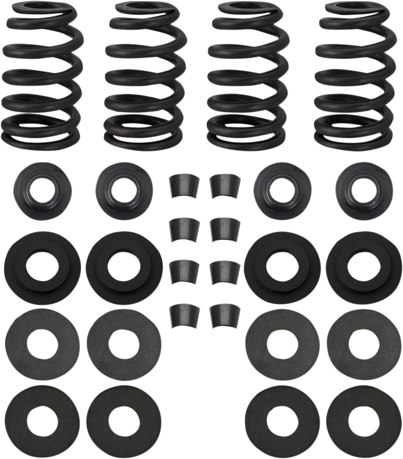 S&S CYCLE Street Performance .585" Valve Spring Kit for '84-'04 Big Twin Models - .585" - Twin Cam - 900-0593