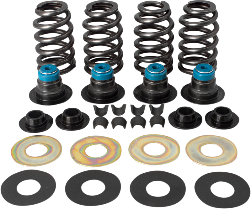 S&S CYCLE Street Performance .585" Valve Spring Kit for '05-'18 Big Twin and 2004-Up XL Models - 900-0594