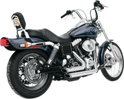 VANCE & HINES Shortshots Staggered Exhaust System - Chrome - '91-'05 FXD - 17213 - PartsOutlet.com.au