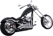 VANCE & HINES Chrome Big Radius Exhaust - Big Dog 2006-2010 - 26037 - PartsOutlet.com.au
