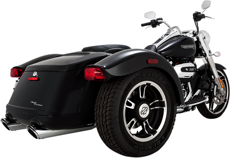 VANCE & HINES Twin Slash Mufflers - '17-'23 FLRT 16796 - PartsOutlet.com.au