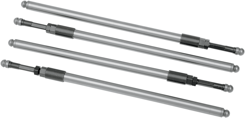 S&S CYCLE Quickee Adjustable Pushrod Set For 1984-'99 HD® Big Twins, 100", 107", 111", and S&S® 88" Engines - 93-5123