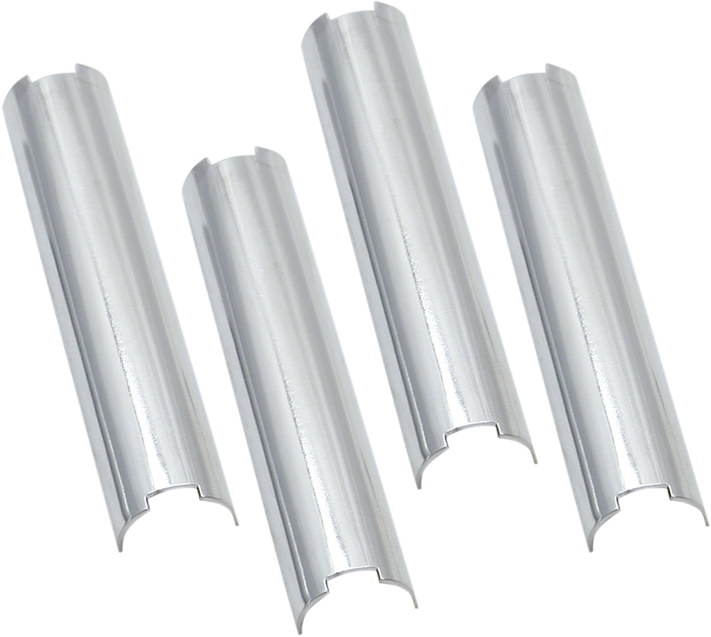 S&S CYCLE Pushrod Cover Keeper Set 3.330" Chrome - Harley-Davidson '57-'16 - 93-4106