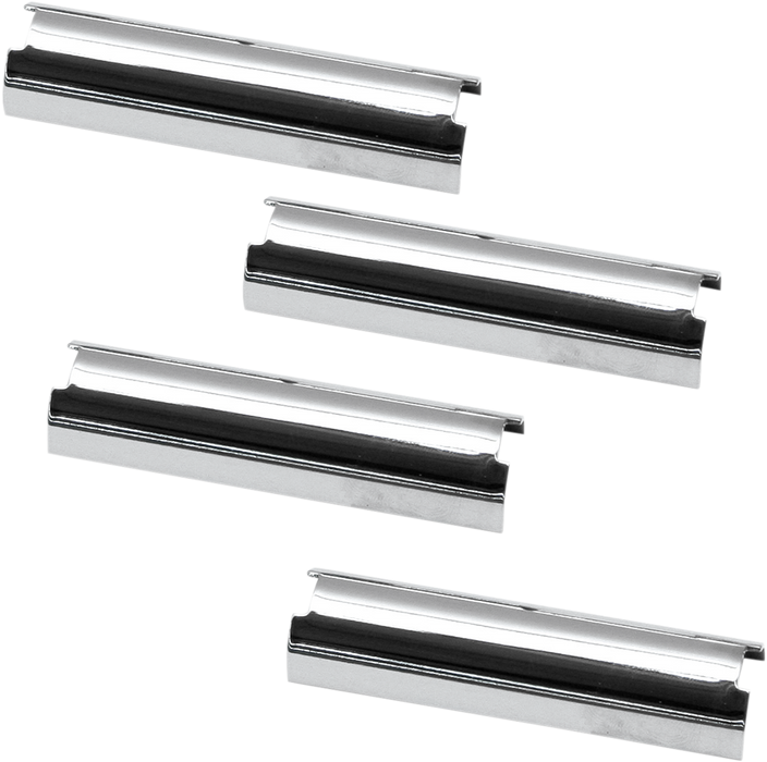 S&S CYCLE Pushrod Cover Keeper Set 2.800" Chrome - 93-4115