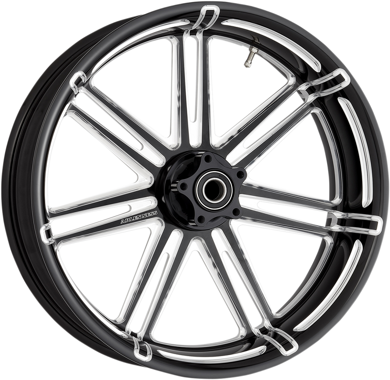 ARLEN NESS Wheel - 7-Valve - Single Disc - Rear - Black - 18"x5.50" - With ABS - FL '08-'24 - 10301-203-6501