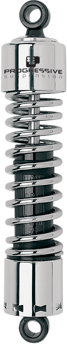 PROGRESSIVE SUSPENSION 412 Series Shock - 11.5" - Heavy Duty - Chrome - Harley-Davidson '06-'25 - FL 412-4075C