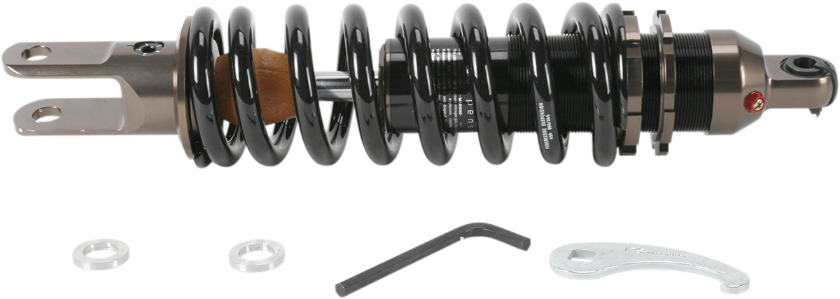 PROGRESSIVE SUSPENSION 465 Series Shock - Kawasaki 1987-2007 - Black - Lowers 1" 465-1144B