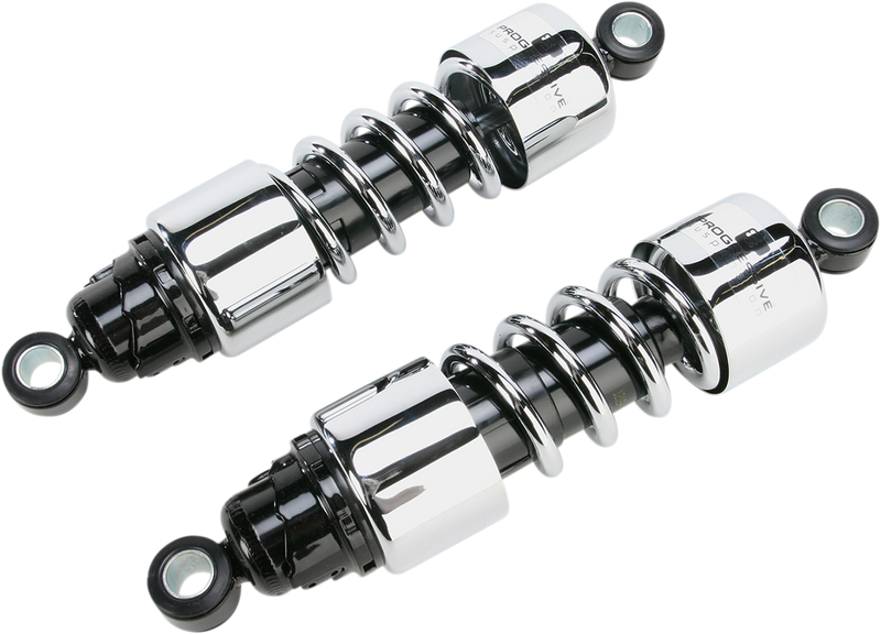 PROGRESSIVE SUSPENSION Shocks - 412 Cruiser Series - Chrome - 11.5" - Honda '04-'09 - Standard - 412-4257C