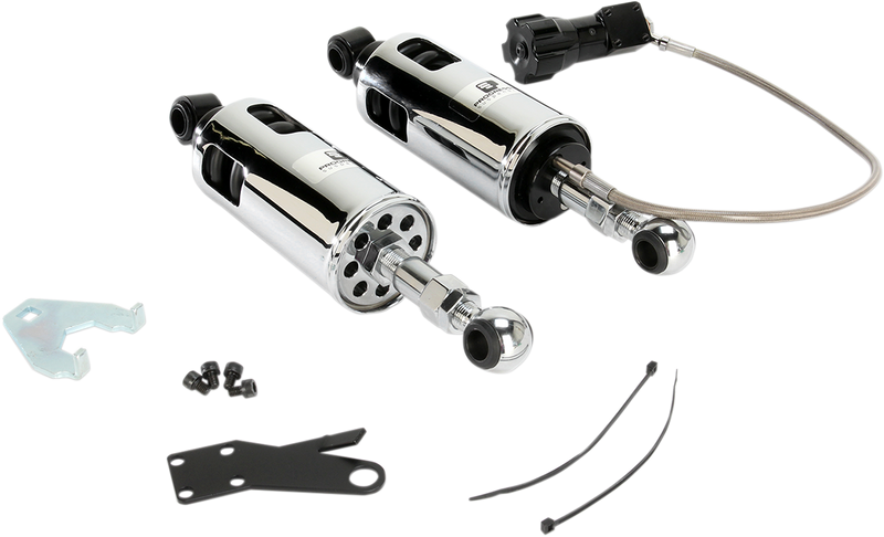 PROGRESSIVE SUSPENSION 422 Series Shocks with Rap - Chrome - Harley-Davidson Softail 1989-1999 - Standard 422-4103C - PartsOutlet.com.au