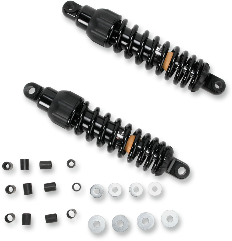 PROGRESSIVE SUSPENSION 444 Series Shock - Black - Indian '15-'25 - Standard - 12" - 444-4249B