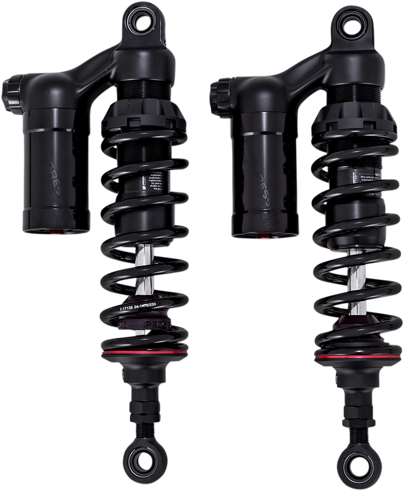 PROGRESSIVE SUSPENSION 990 Series Piggyback Shocks - Black - Harley-Davidson '91-'05 - 13.5" 990-1011