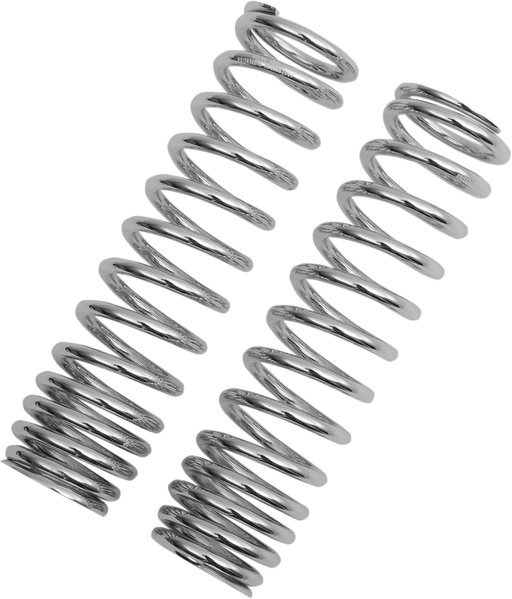 PROGRESSIVE SUSPENSION Shock Springs - 12-Series - Chrome - 90-130 lb/in 03-1367C - PartsOutlet.com.au