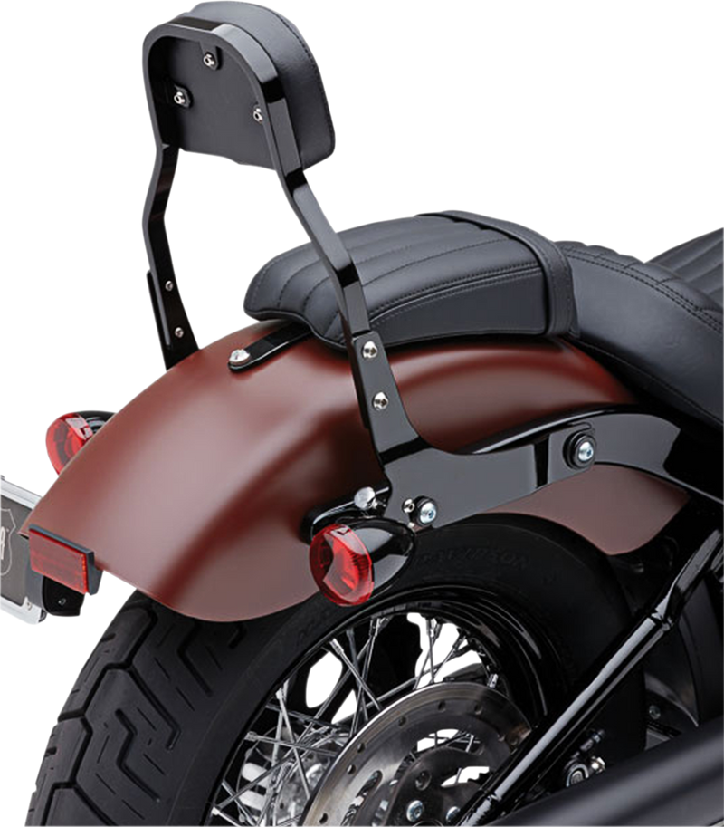 COBRA Backrest Kit - 11" - Black - '04-'19 XL - 602-2025B