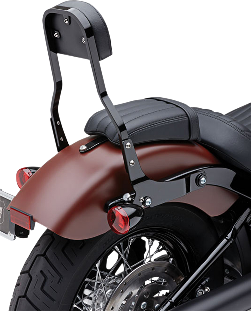 COBRA Backrest Kit - 14" - Black - '04-'18 Sportster - 602-2045B