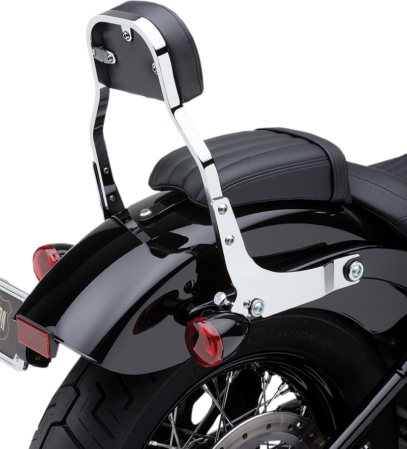 COBRA Backrest Kit - 11" - Chrome - '18-'20 FLHC/S - 602-2030