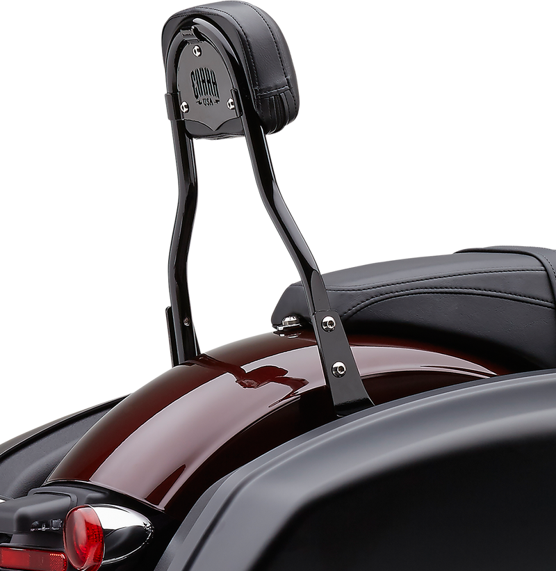 COBRA Backrest Kit - 14" - Black - '18-'24 FLSB - 602-2011B