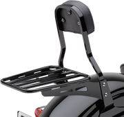 COBRA Sissy Bar Luggage Rack - Black - Tubular 02-3500B - PartsOutlet.com.au