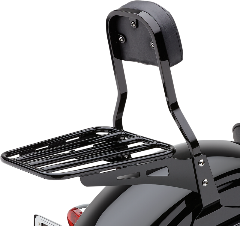 COBRA Sissy Bar Luggage Rack - Black - Tubular 02-3500B - PartsOutlet.com.au