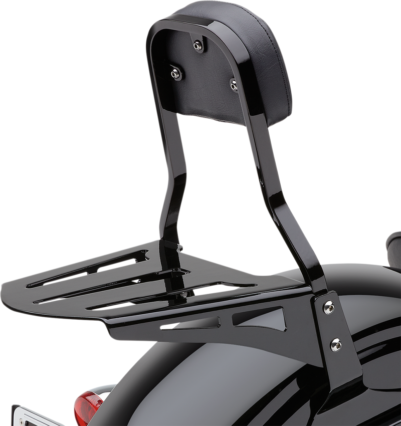 COBRA Sissy Bar Luggage Rack - Black - Formed 02-3600B - PartsOutlet.com.au