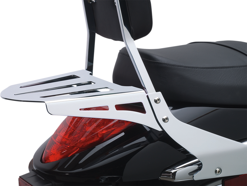COBRA Sissy Bar Luggage Rack - Chrome - Laser-cut - Yamaha 2002-2010 - 02-3606 - PartsOutlet.com.au