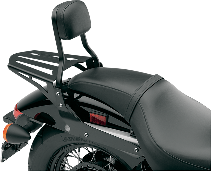 COBRA Sissy Bar Luggage Rack - Black - Laser-cut 02-3602B - PartsOutlet.com.au
