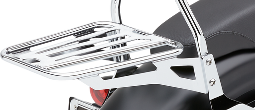 COBRA Sissy Bar Luggage Rack - Chrome - Tubular - Harley-Davidson 2000-2019 - 602-3500 - PartsOutlet.com.au