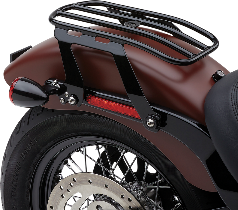 COBRA Detachable Luggage Rack - '18-'21 Softail - Black 602-2510B - PartsOutlet.com.au