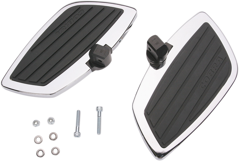 COBRA Passenger Swept Floorboards - Yamaha Roadliner 2006-2014 - 06-4760 - PartsOutlet.com.au