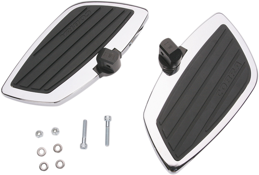 COBRA Passenger Swept Floorboards - Yamaha Roadliner 2006-2014 - 06-4760 - PartsOutlet.com.au