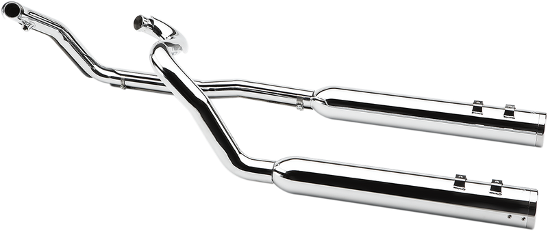 COBRA True Dual Headpipes - Chrome - '07-'08 FL 6251 - PartsOutlet.com.au