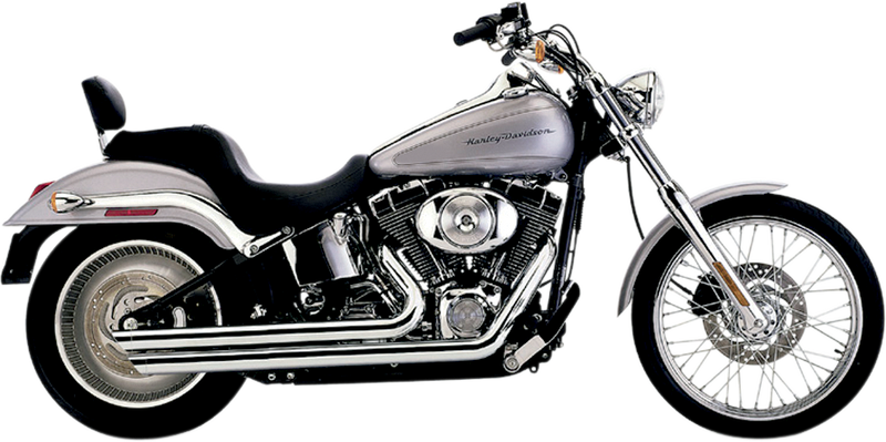 COBRA Speedster Slashdown Exhaust - '12-'17 Softail 6852 - PartsOutlet.com.au