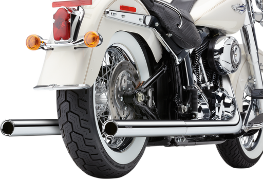 COBRA True Dual Exhaust - Billet Tip - '12-'17 Softail 6986 - PartsOutlet.com.au