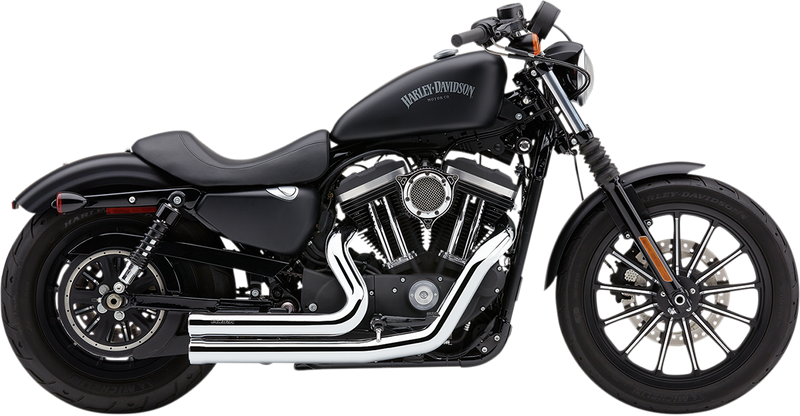 COBRA 909 Speedster Short Exhaust System - XL '14-22 Chrome 6705 - PartsOutlet.com.au