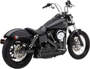 COBRA 909 Exhaust - Black - '12-'17 Dyna 6708B - PartsOutlet.com.au