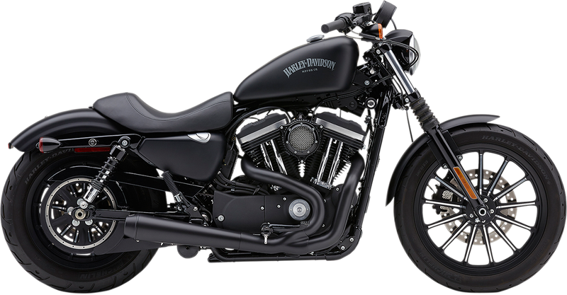 COBRA El Diablo Exhaust - Black - 4" - '07-'13 XL - 6472B