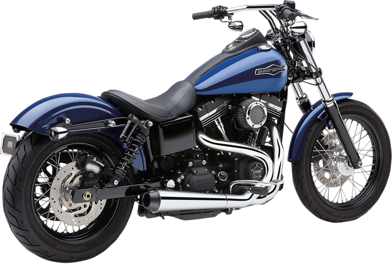 COBRA El Diablo Exhaust System - Chrome - 4" - FXD '06-'11 - 6476