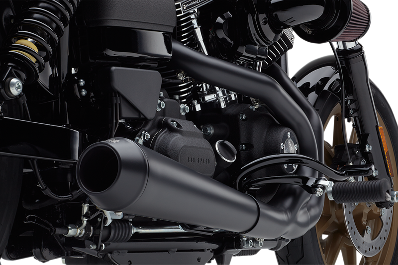 COBRA 4" El Diablo Exhaust - FXD '12-'17 - Black - 6477B