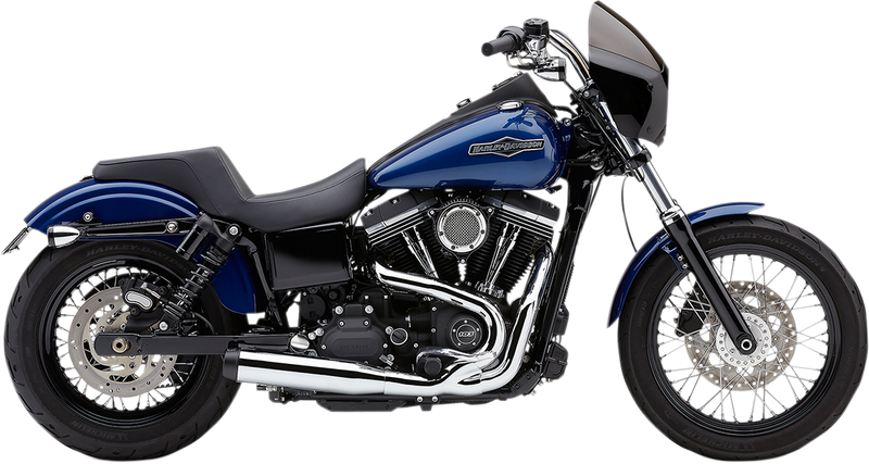 COBRA El Diablo Exhaust System - Chrome - 3-1/2" - FXD '06-'11 - 6496