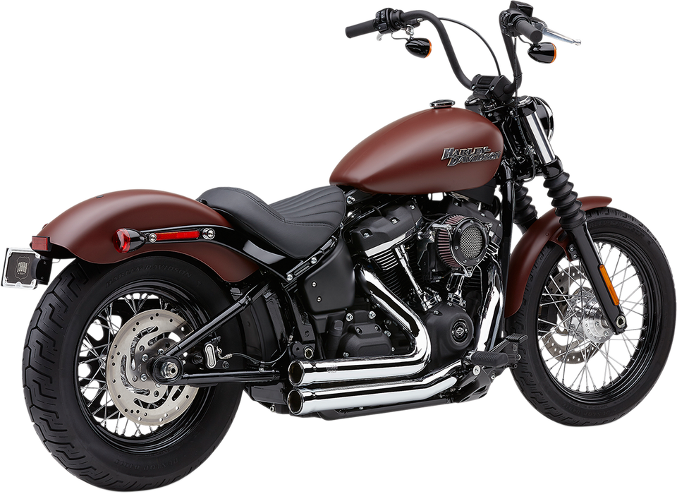 COBRA 909 Exhaust - Chrome - '18-'20 Softail 6712 - PartsOutlet.com.au