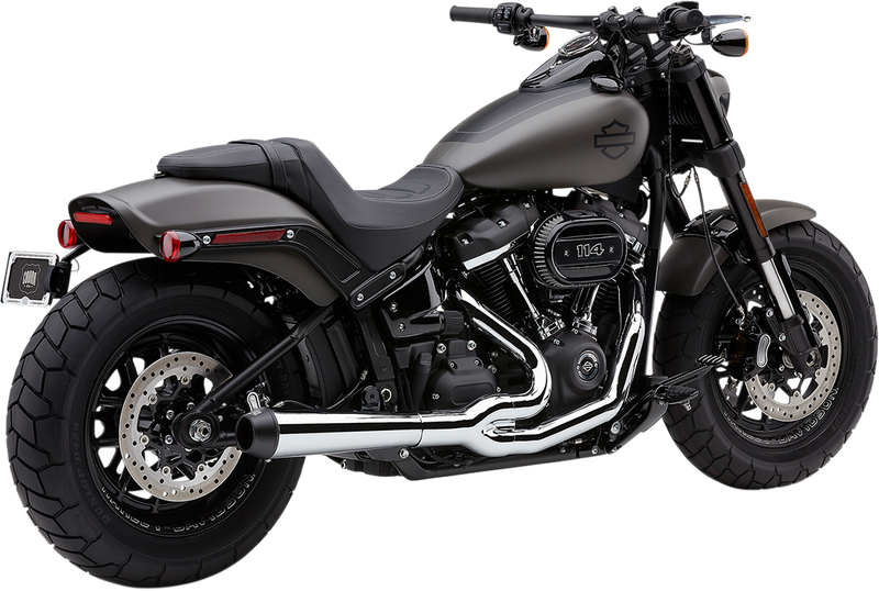 COBRA El Diablo Exhaust - Chrome - '18-'22 FXFB/S 6474 - PartsOutlet.com.au