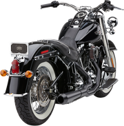 COBRA El Diablo Exhaust - Black - '86-'06 Softail 6485B - PartsOutlet.com.au