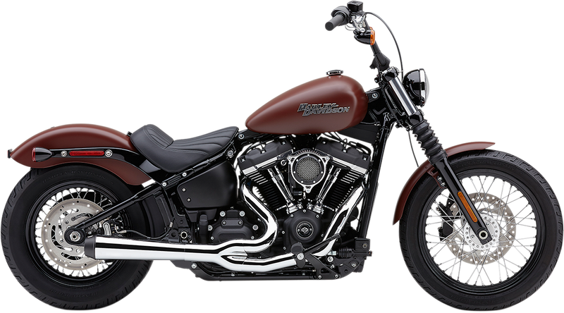 COBRA El Diablo Exhaust - '18-'20 Softail - Chrome 6478 - PartsOutlet.com.au