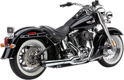 COBRA El Diablo Exhaust - Chrome - '12-'17 Softail 6483 - PartsOutlet.com.au