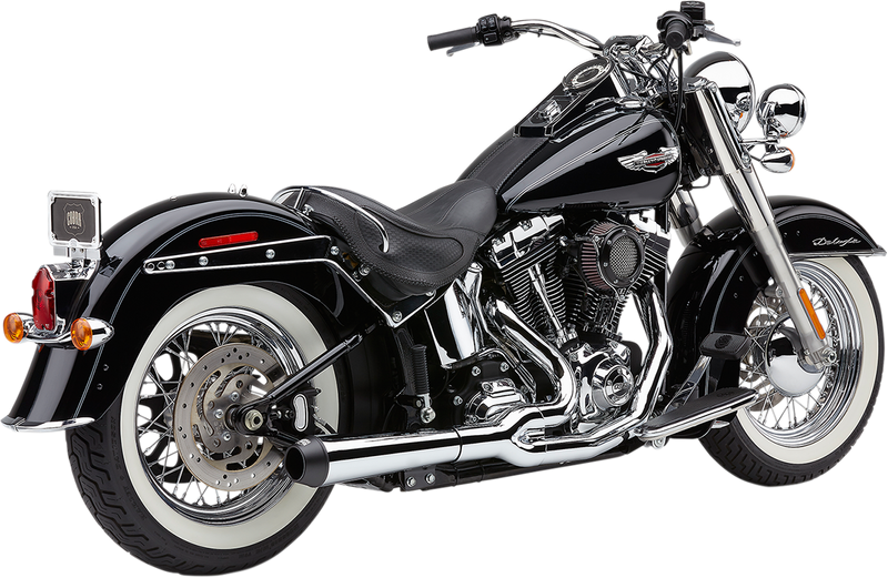 COBRA El Diablo Exhaust - Chrome - '12-'17 Softail 6483 - PartsOutlet.com.au