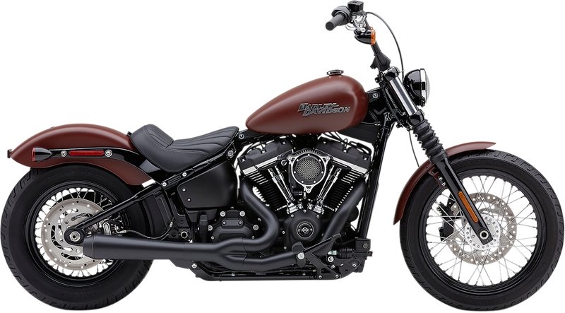 COBRA El Diablo Exhaust - '18-'20 Softail - Black 6478B - PartsOutlet.com.au