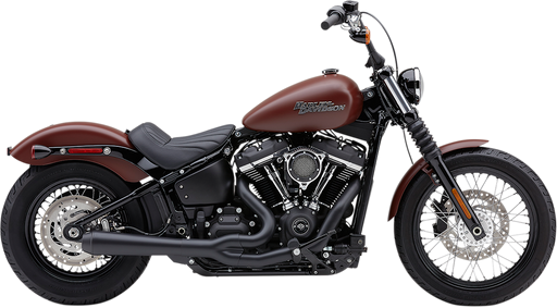 COBRA El Diablo Exhaust - '18-'20 Softail - Black 6478B - PartsOutlet.com.au