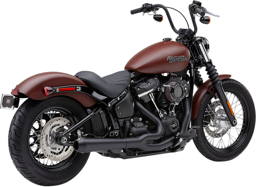 COBRA El Diablo Exhaust - Black - '18-'22 FLHC/FLSB 6479B - PartsOutlet.com.au