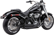 COBRA 909 Exhaust - '18-'20 Softail - Black 6715B - PartsOutlet.com.au