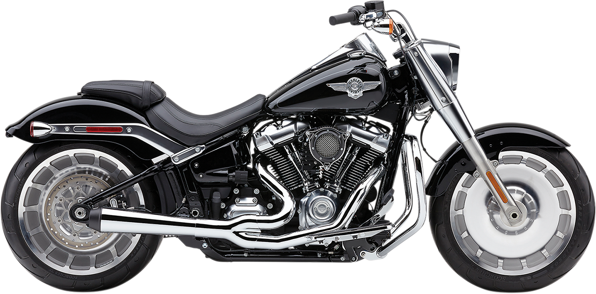 COBRA El Diablo Exhaust - '18-'22 Softail - Chrome 6475 - PartsOutlet.com.au